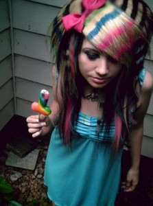 prom magics celebrity funky hair