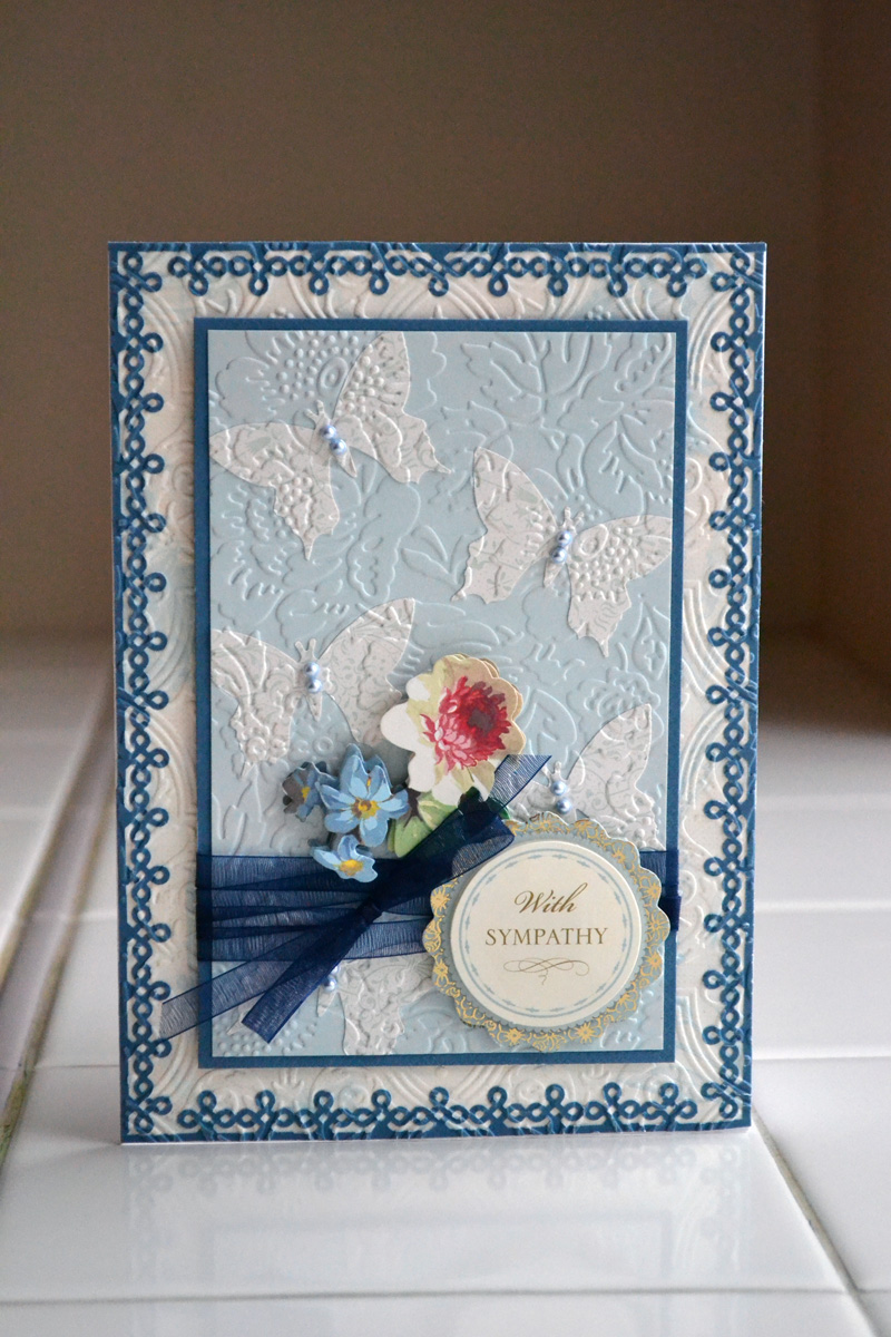 Aly Dosdall anna griffin cuttlebug embossing folders, part 1