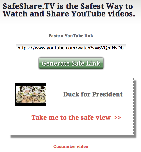 Technology Tailgate SafeShare.TV + QR Code Smash!
