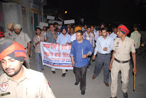 Delhi Baby Rape against candle march (President  S.K Malhotra)