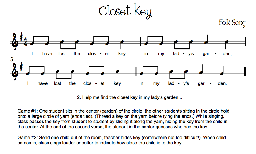 Circle Games Beth's Notes