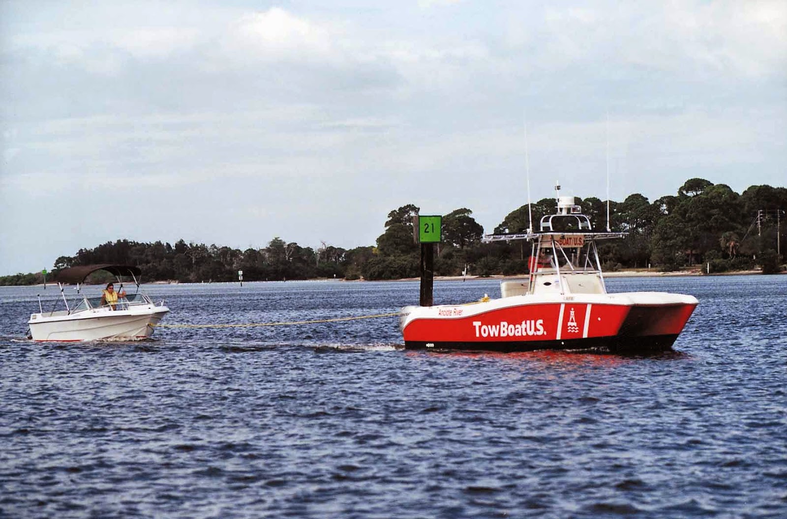 Tow Boat US and/or Sea Tow Memberships... Don't Leave Port Without Them!!