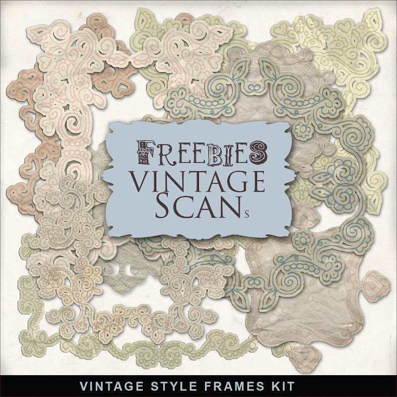 Freebies Vintage Style Frames:Far Far Hill - Free database of digital