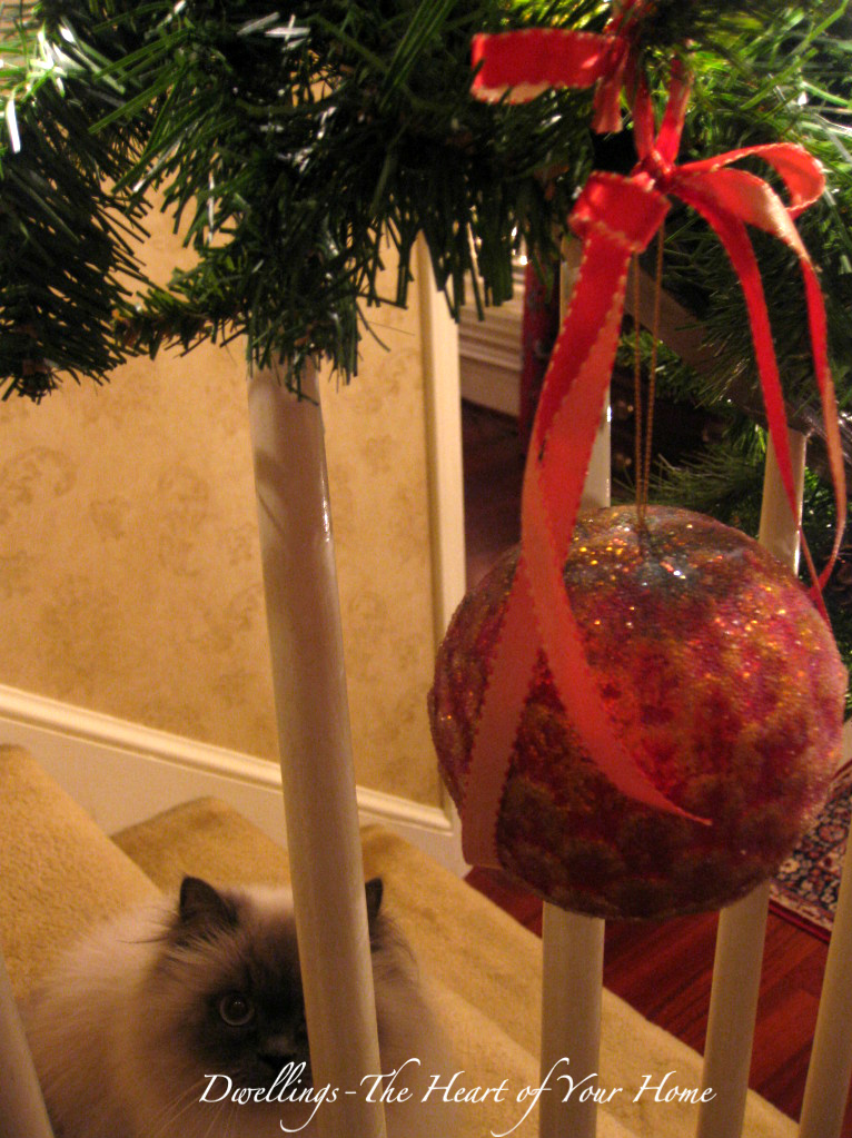 CHRISTMAS BANISTER &amp; HALL TREE | DWELLINGS-The Heart of Your Home