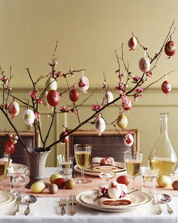 ... cool, Easter table decorations. Check back for more inspiration