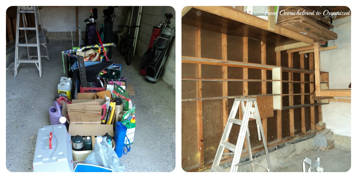Garage Clean Out Part 1 From Overwhelmed to Organized Garage Clean