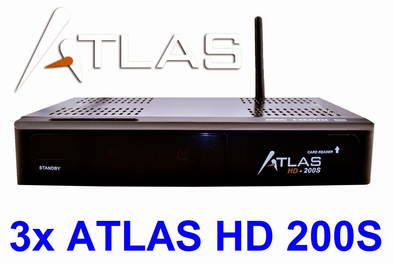 3x ATLAS HD 200S