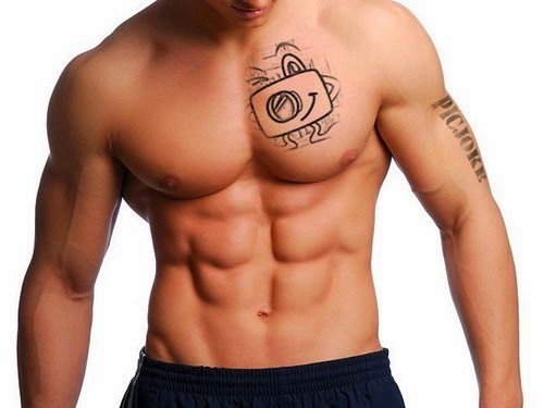 colocar tatuagens em fotos online Montagem de fotos com tatuagem