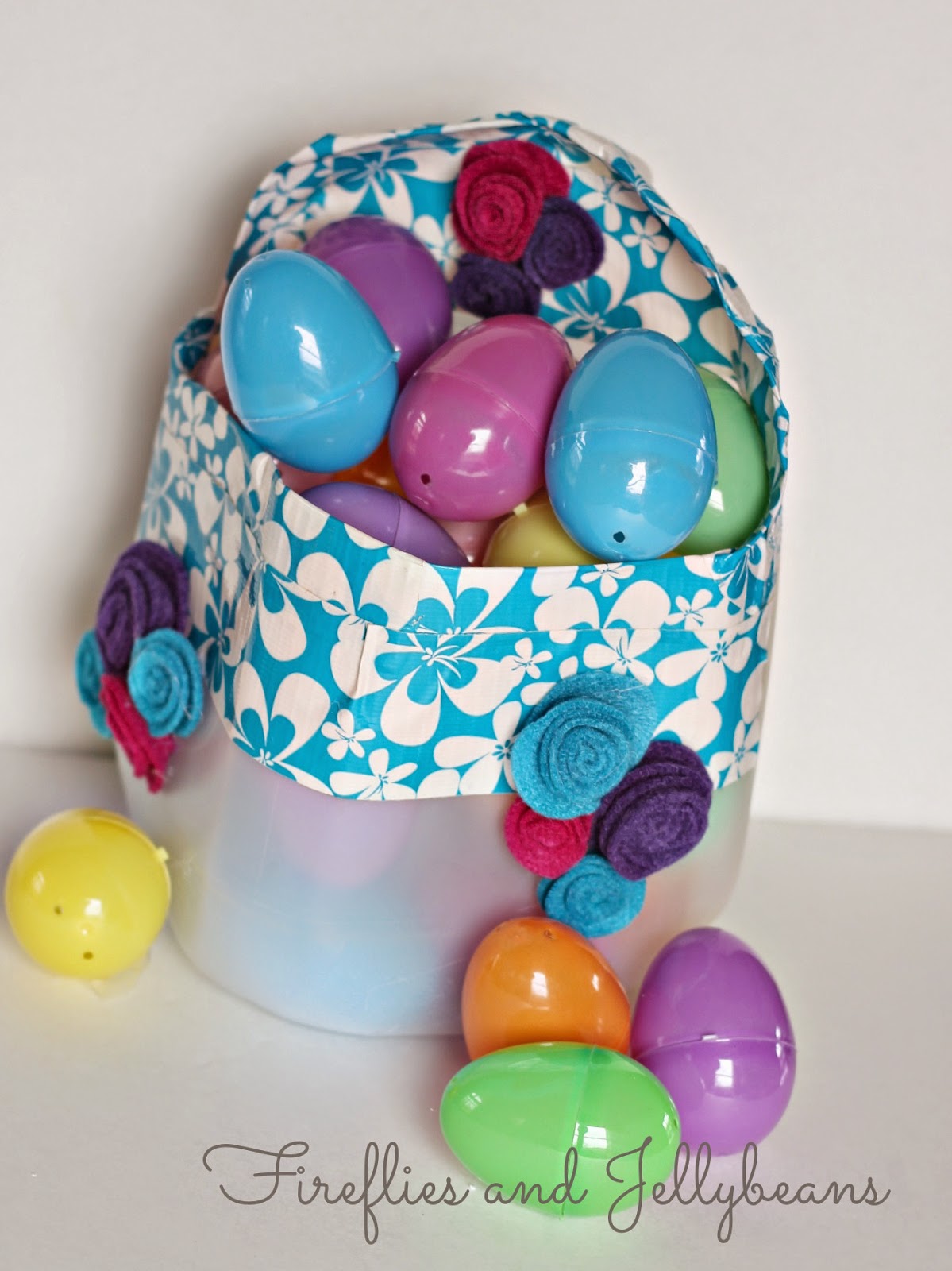 Fireflies and Jellybeans DIY Milk Carton Easter Baskets (15 minute craft!)