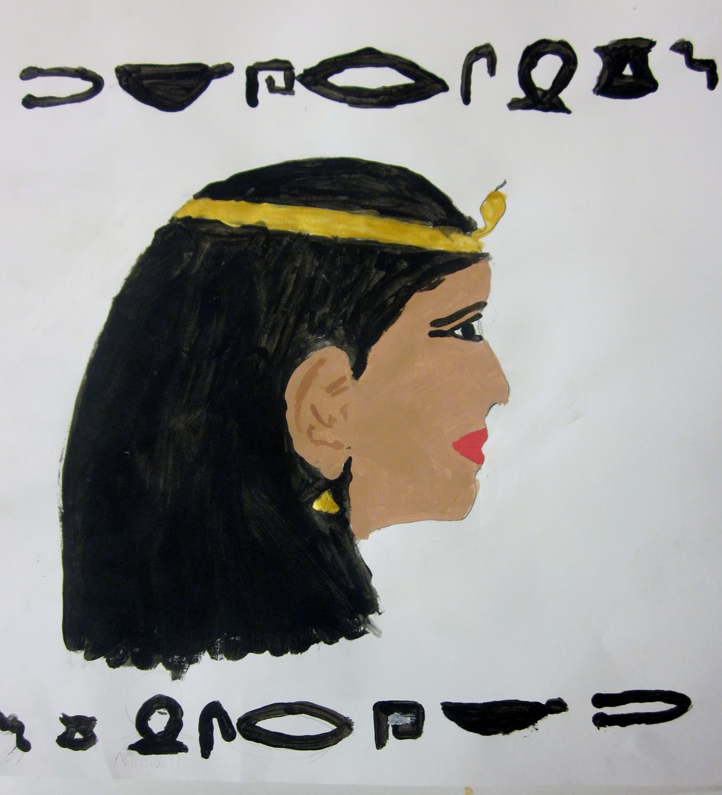 Art is Basic Art Teacher Blog Egyptian Profile Pictures 4th/5th grade