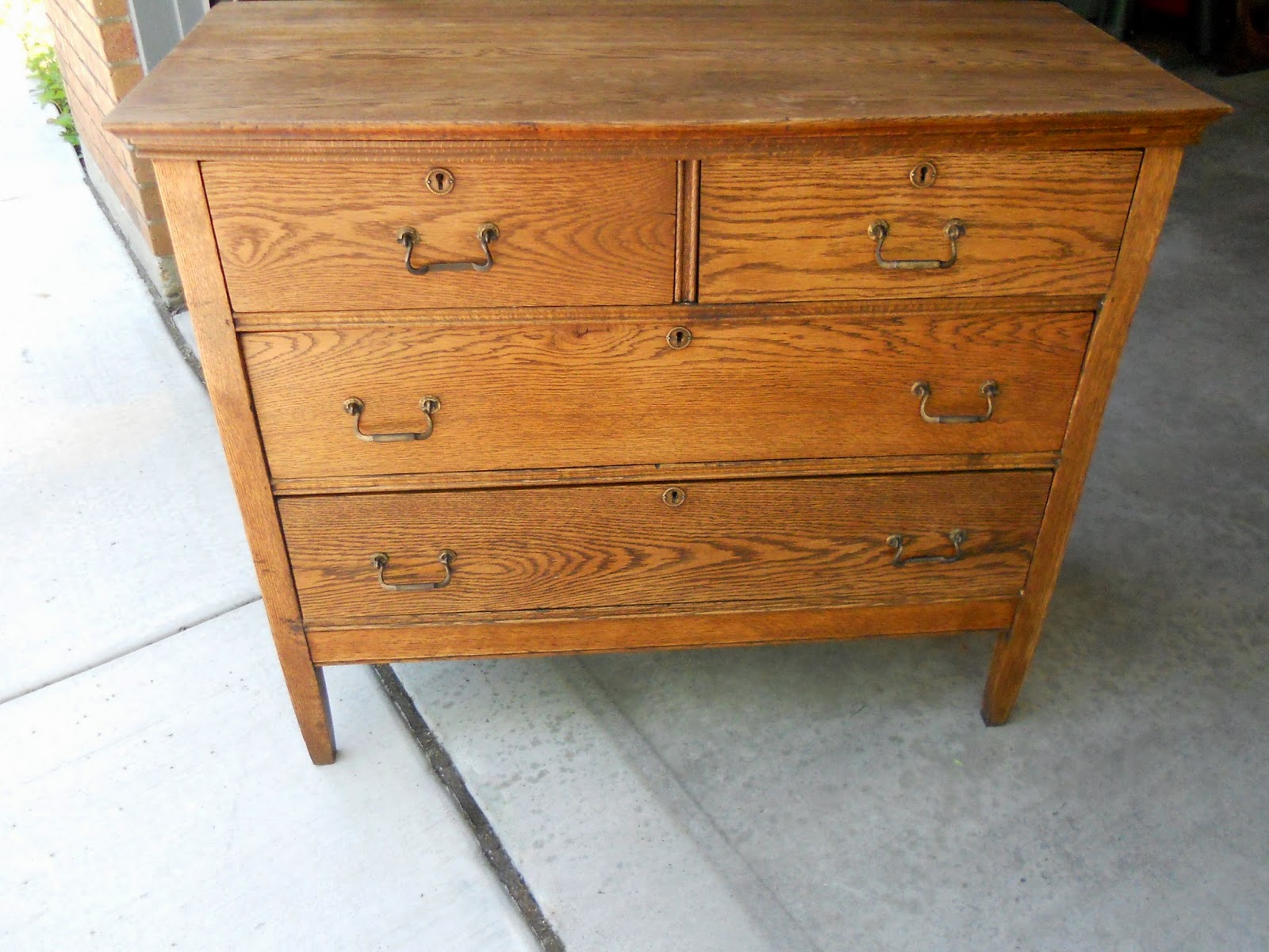 Just Another Hang Up Refinish or Refurbish an Antique Dresser?