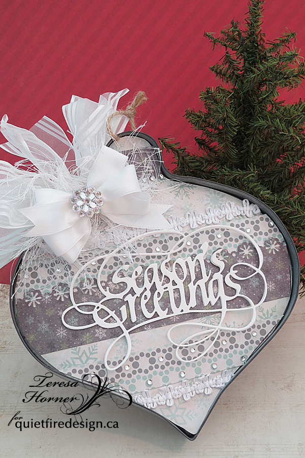 quietfire creations a way with words christmas ornaments