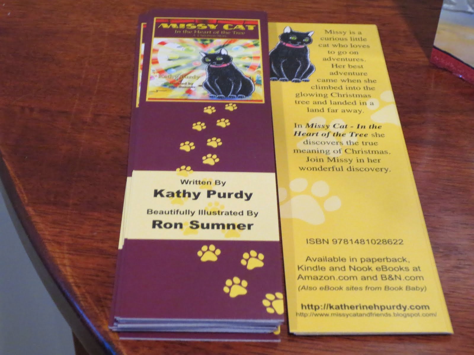 Missy Cat Bookmarks