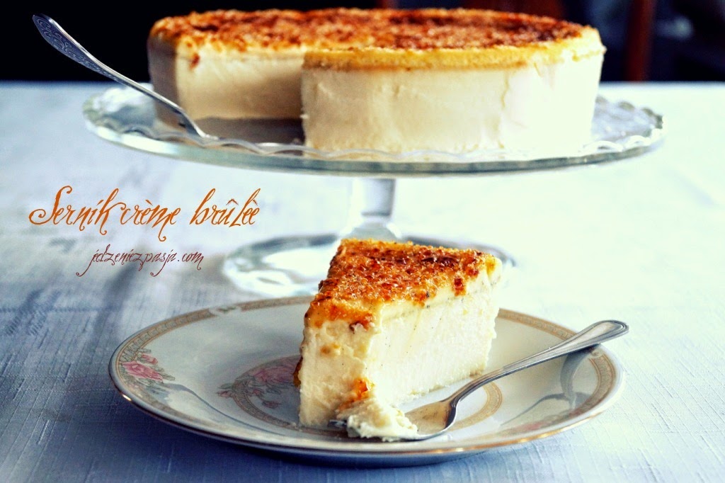 Sernik crème brûlèe Sernik crème brûlèe