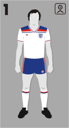 Maglia Inghilterra 1980-1983