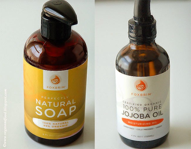 Foxbrim 100 Pure Jojoba Oil and natural soap Vegas and Food
