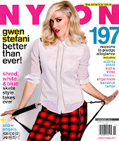 Gwen Stefani covers Nylon USA November 2012 