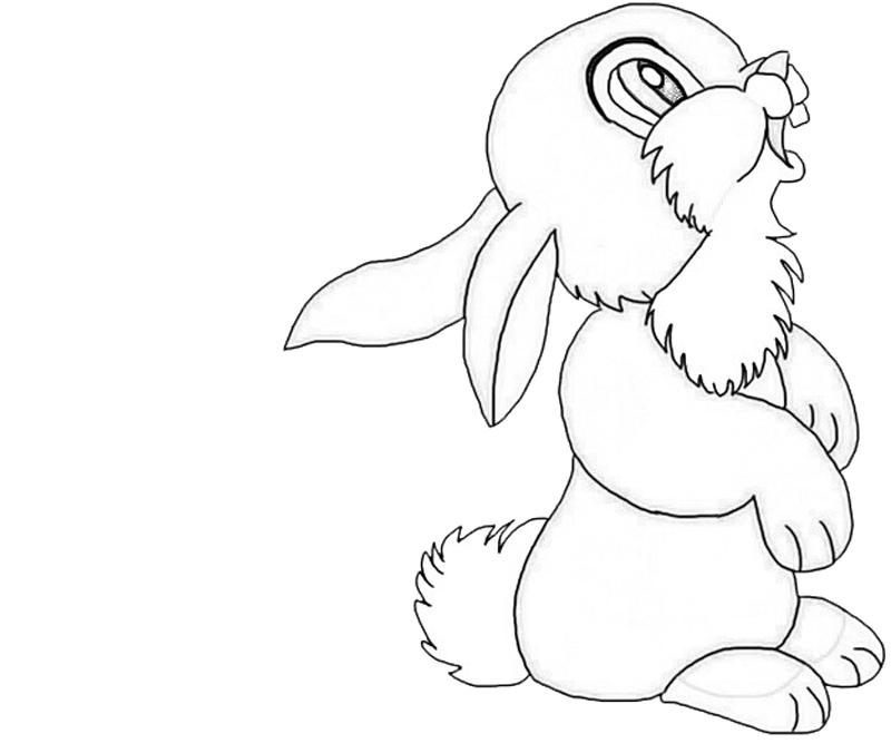 Thumper Funny Coloring Pages thumper-funny-coloring-pages