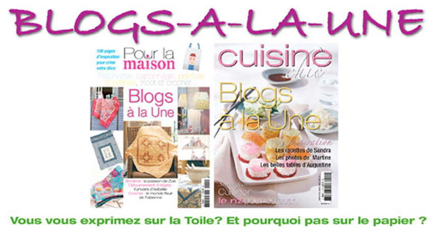 Magazines des blogs cuisine loisirs créatifs scrapbooking
