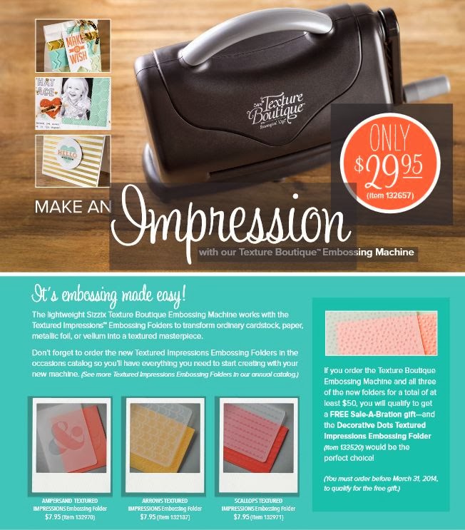 Kristin's Cards and Creations Texture Boutique Embossing Folder