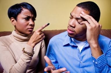Do You Make Excuses for the Person You’re Dating?! Do You Make Excuses for the Person You’re Dating - black couple man woman fighting marriage sad