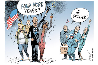2012 Election cartoon