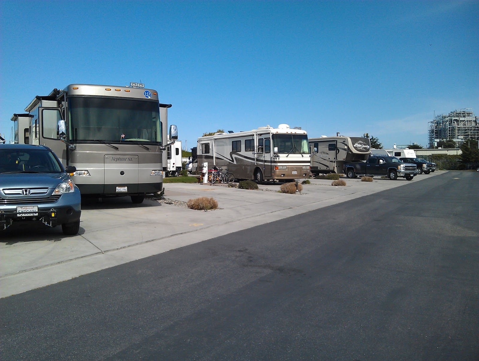 RVAGOGO RV Park Review Moss Landing KOA (Moss Landing, California)