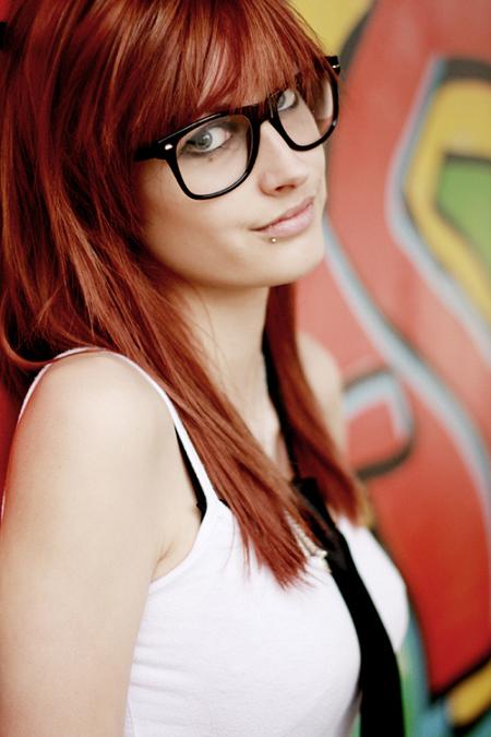 klamka kokosh fotografia autorretratos jovem ruiva olhos verdes