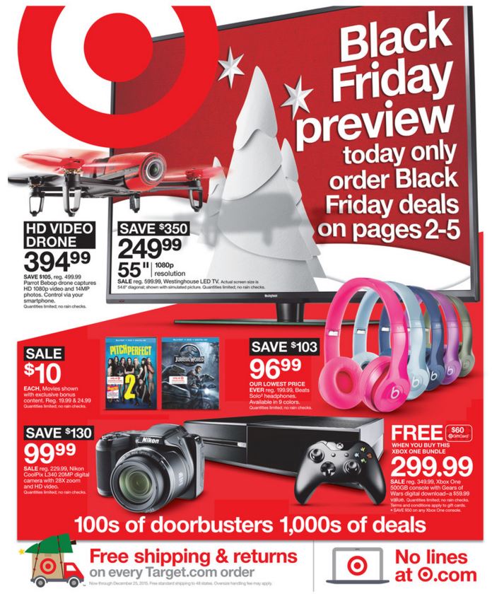 The Ad I've Been Waiting For Has Been Released, The Target Black Friday
