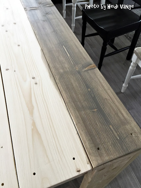 Hvite blonder og myke karameller: diy: spisebord 3:3
