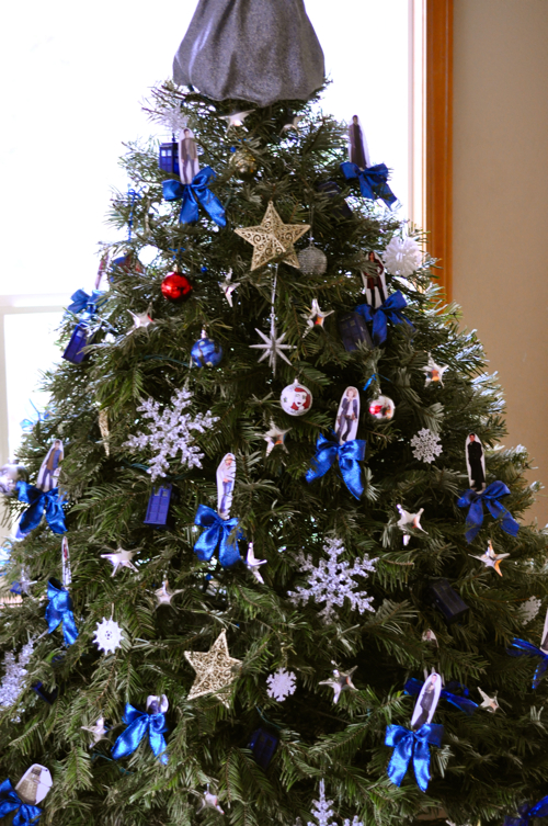 wibbly wobbly timey wimey stuff and nonsense doctor who doctor who christmas tree topper