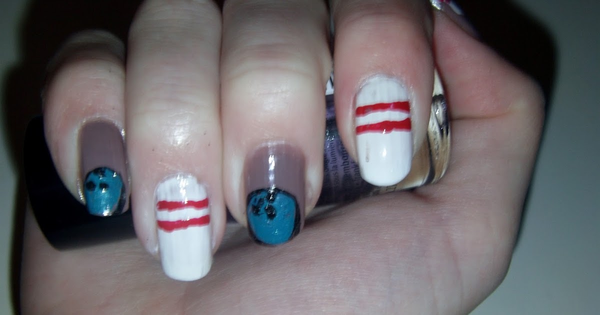 Beauty DIY's Lifestyle NailArt Bowling Nails