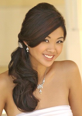 wedding hairstyles 2011 side ponytail