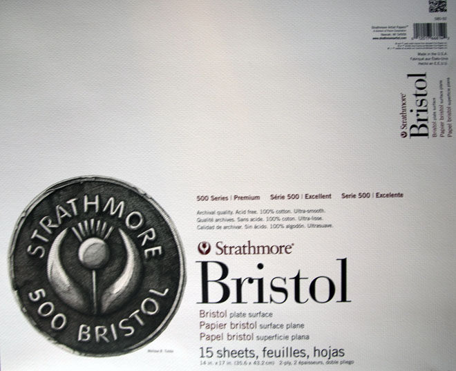 Markers Guild Strathmore 500 series Bristol Plate