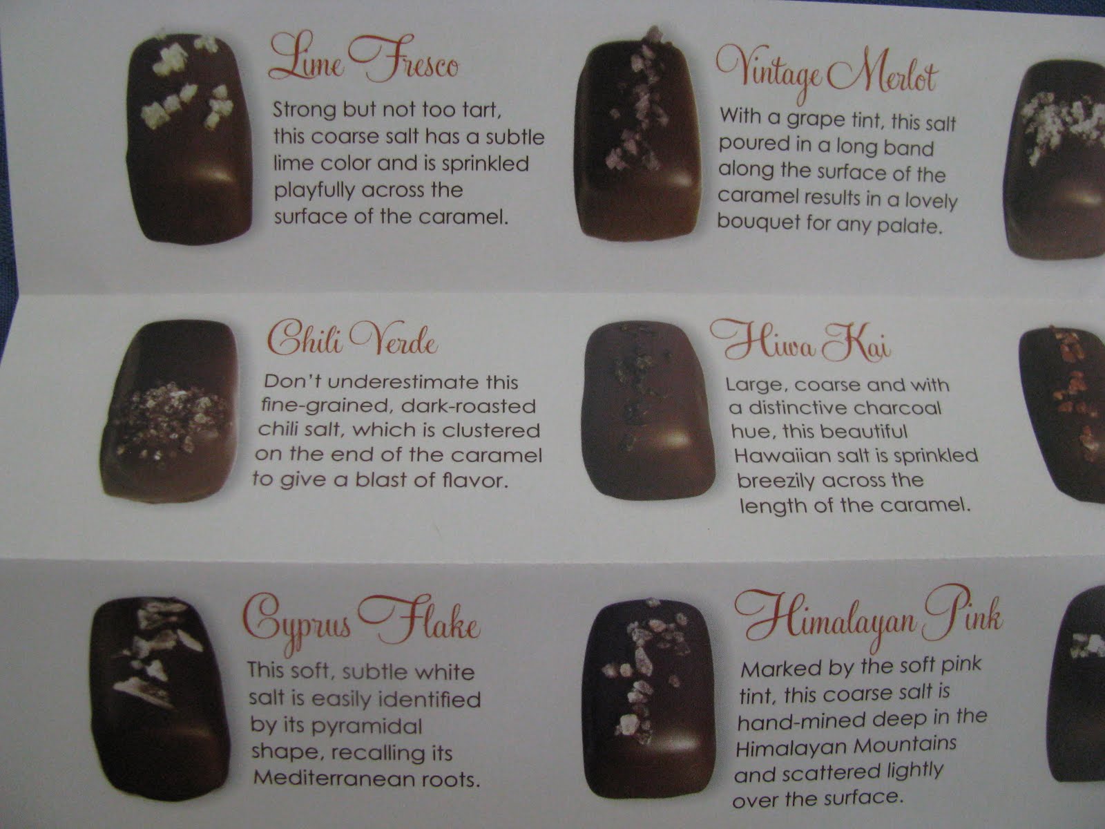 Corrie Food Lula's Lund's Chocolates Sea Salt Caramels