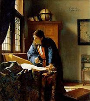 Vermeer schilderij De Geograaf