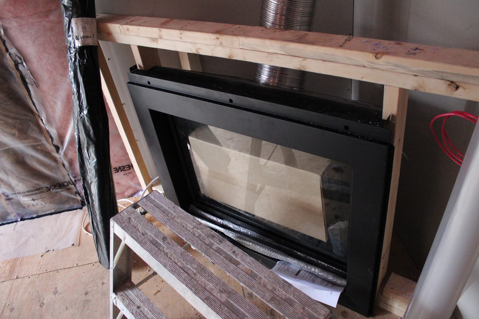 Toddblog Subfloor Drywall And Fireplace