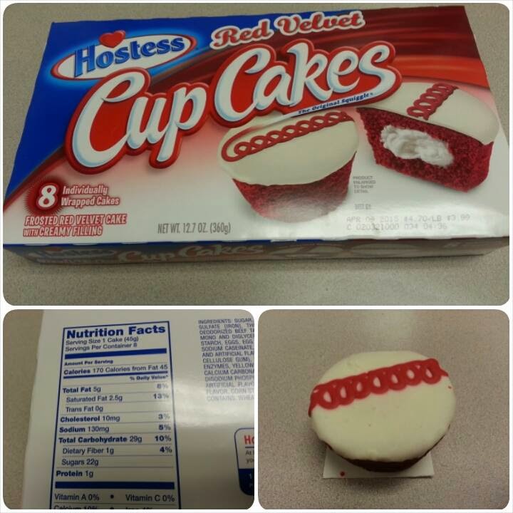 Shannon's Lightening the Load Hostess Red Velvet Cupcakes