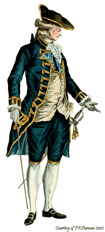 Late Baroque Male Fashion Plates Late Baroque Male Fashion Plates
