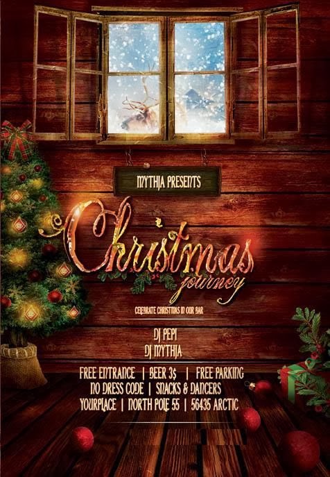 Best Free Christmas For Posters Templates