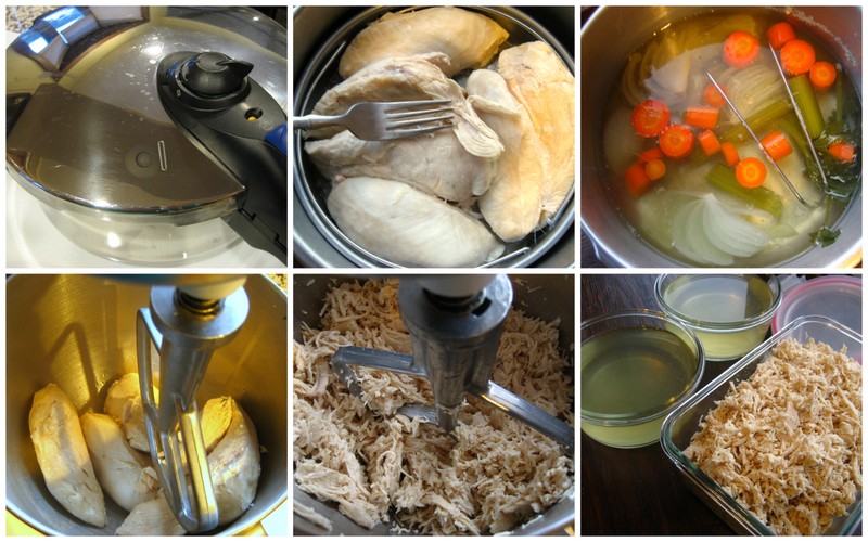 Home Cooking In Montana Pressure Cooker Shredded Chicken... with a