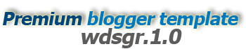 wdsgr premium blogger template
