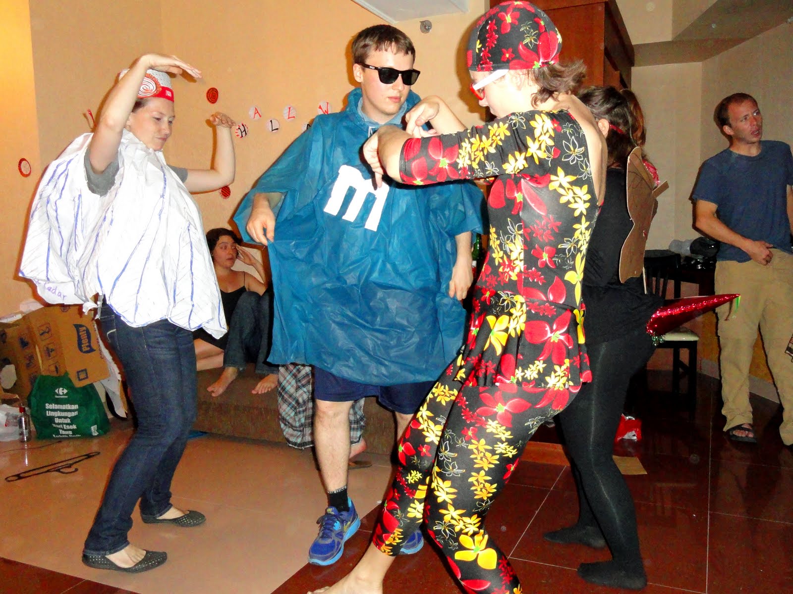 Halloween costume party picture