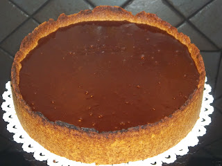 ... CROSTATA DI RICOTTA CON GLASSA AL CIOCCOLATO ...