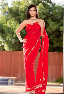 Sunny Leone saree sexy pictures