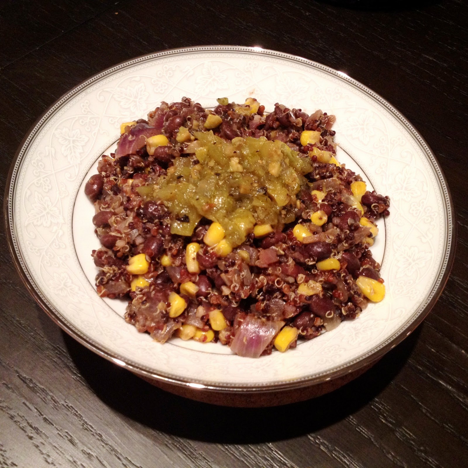 Quinoa Black Bean and Corn Pilaf Eatomaniac )