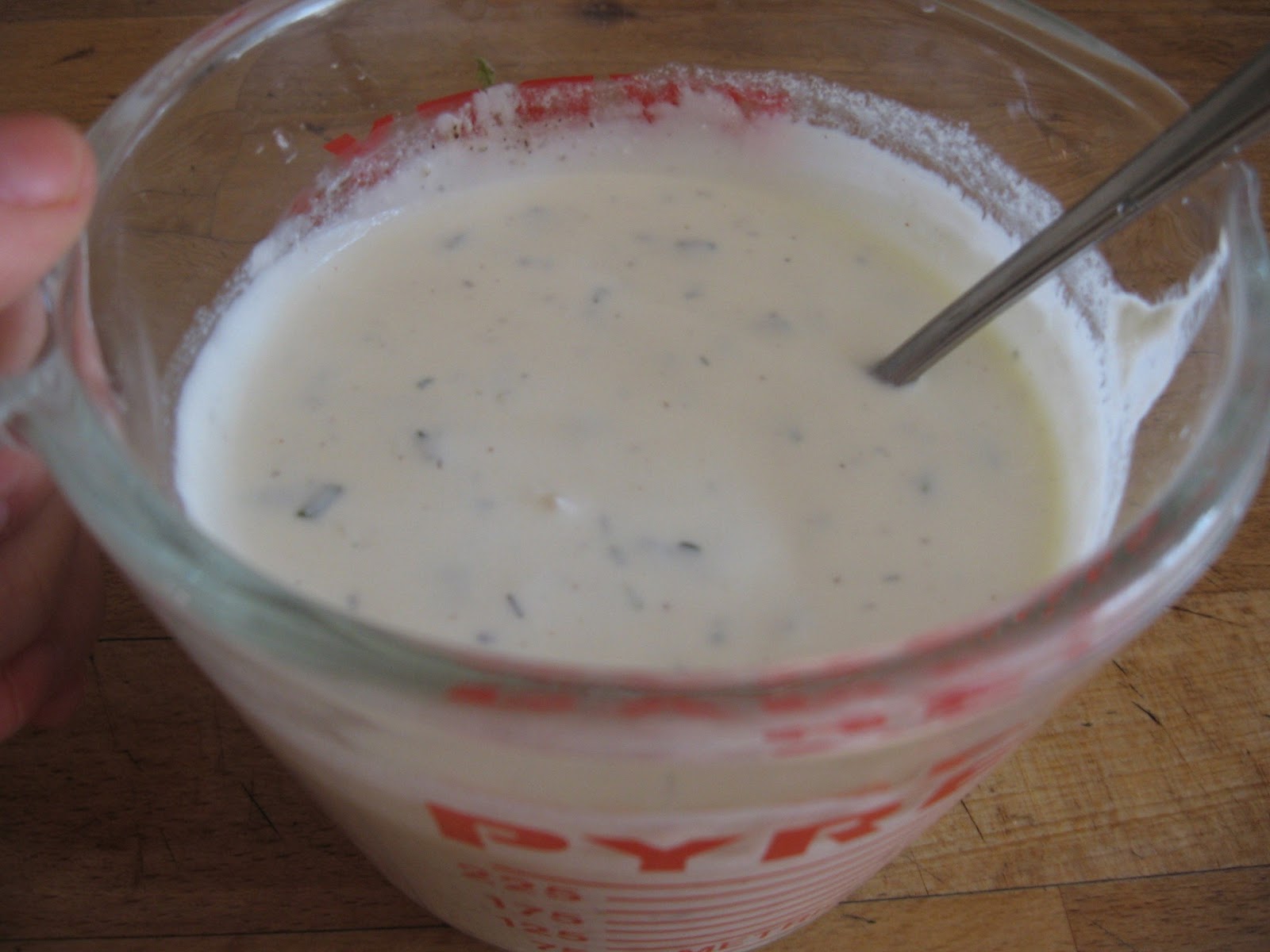 Delicioso y Divertido! Recipe German Garlic Salad Dressing!