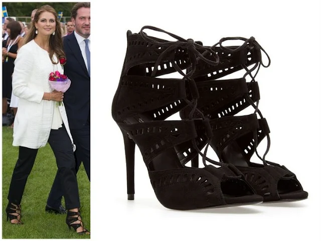 Princess Madeleine and Zara Shoes