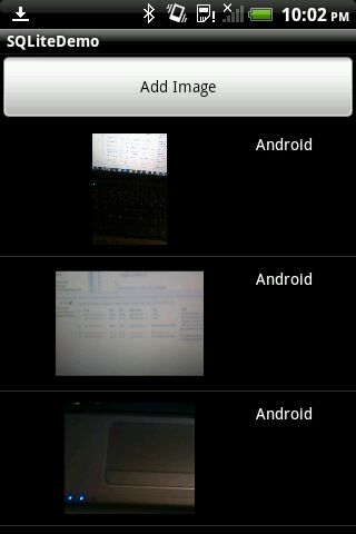 sqlite database in android example step by step pdf