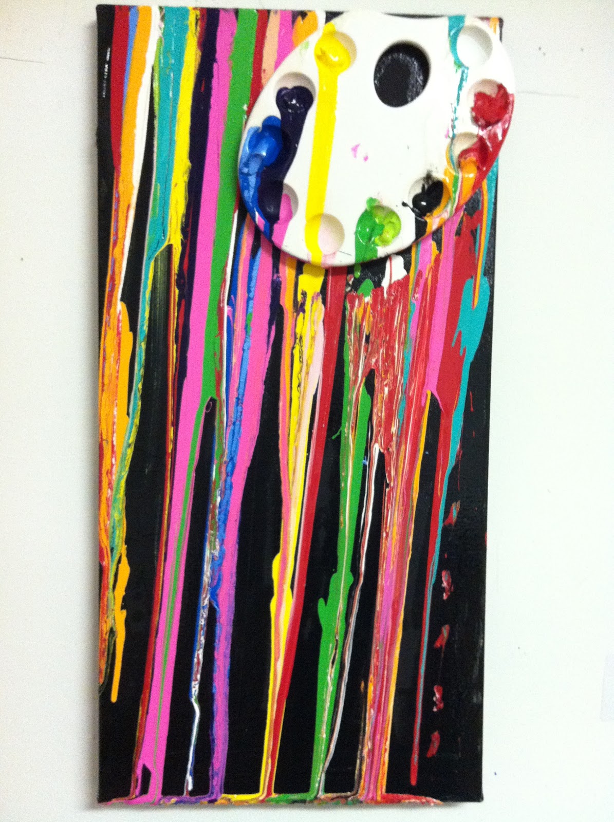 Paintings by Tracey Bautista Dripping Paint